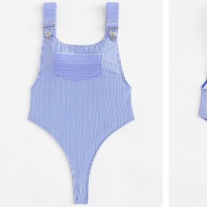 high cut swimsuit